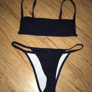 Navy SheIn Bikini